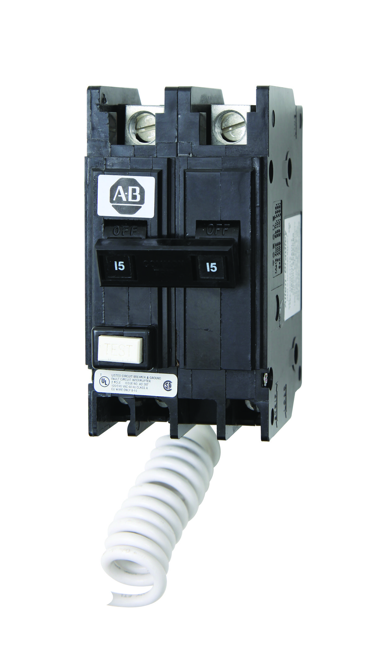 (X) MCB 40A 2P 120/240VAC UL489 CSA