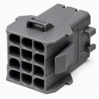 (X) F.MF16/3 Female Plugs Grey
