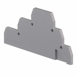 TE Connectivity FED3E Grey End Sections 3mm Spacing - End plate