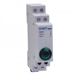 chint ND9 LED indicator light 230VAC, white+white