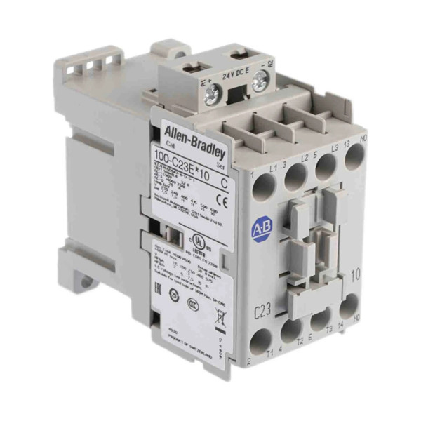 Rockwell Automation 100-C Contactor 23A, 3 Pole, 11kW, 24 V DC Coil Allen-Bradley 3 phase Contactor