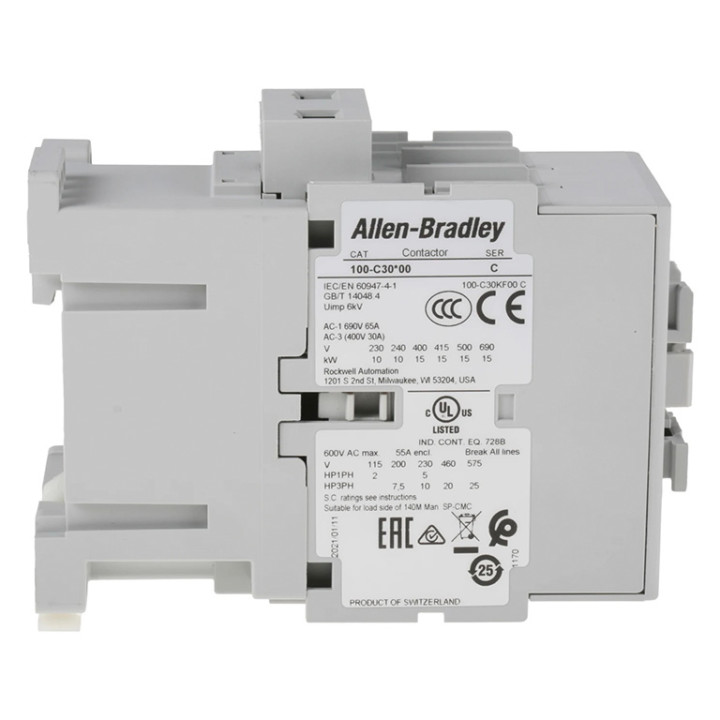 Allen-bradley Contactor 30a 3 Pole 15kw Ac - Klinkmann Store