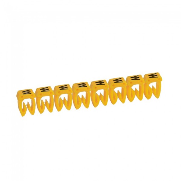 Legrand Yellow (W) Wire Marker 0.5-1.5 mm²