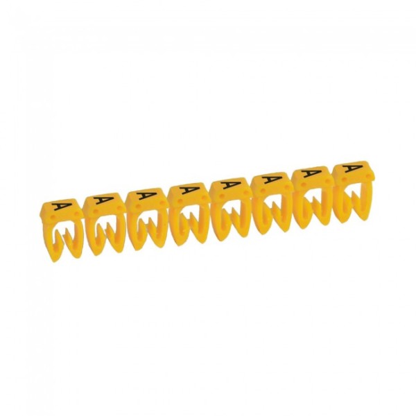 Legrand Yellow (A) Wire Marker 1.5-2.5 mm²