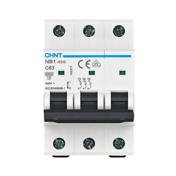 CHINT NB1-63G 3-napainen automaattisulake 40A