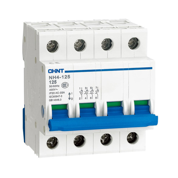 CHINT NH4 Main Switch 125A 4-Pole 400V