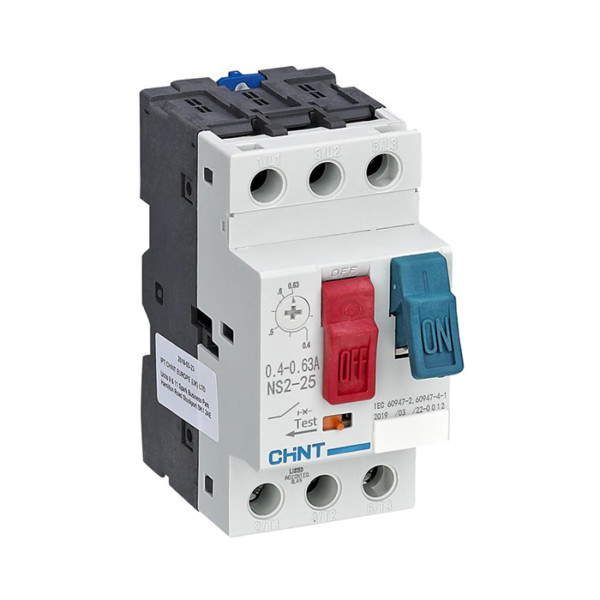 NS2-25D Motor Protection Circuit Breaker 0.4-0.63A