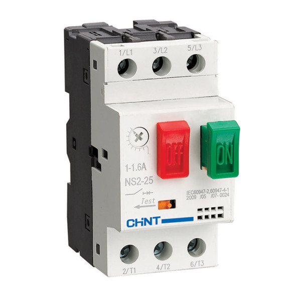 NS2-25F Motor Protection Circuit Breaker 1-1.6A