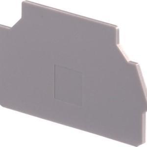 TE Entrelec FEM8S Grey End Plate 1.5mm Spacing