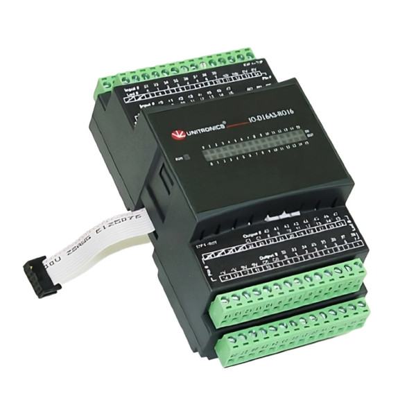 IO-D16A3-RO16 Expansion Module 16 digital inputs, 3 analog inputs, 16 relay outputs
