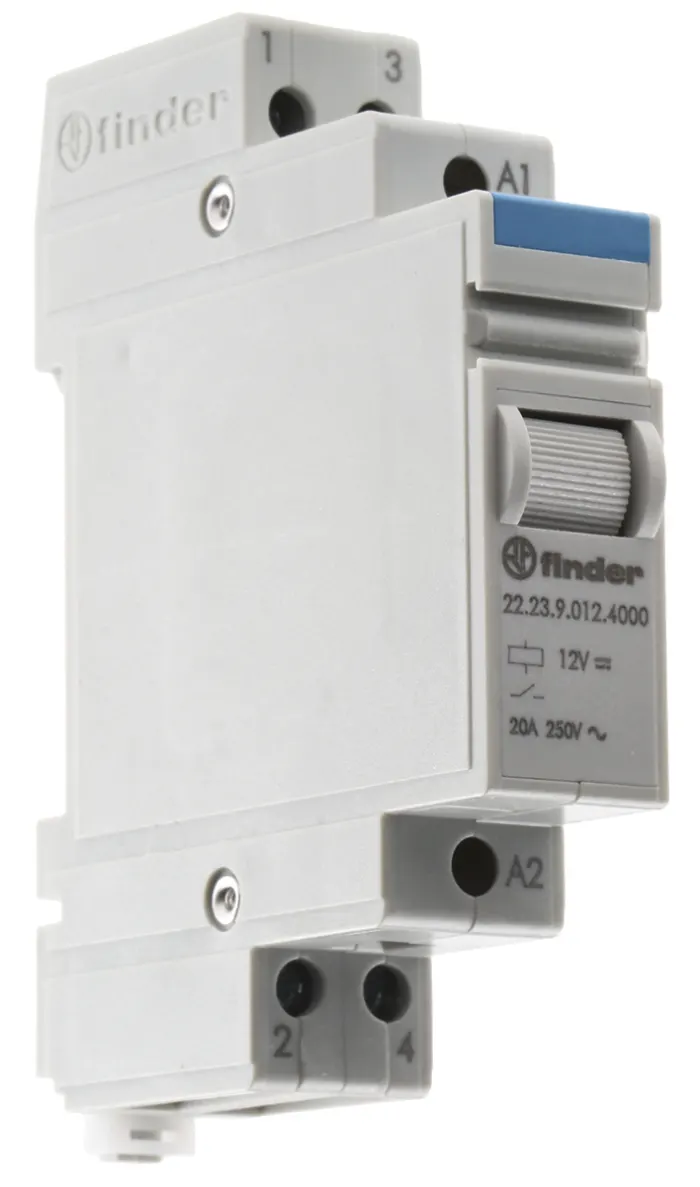 (X) Monostable Relay 1NC+1NO 12VDC