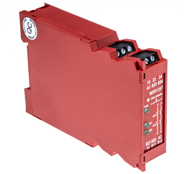 MSR126T Safety Relay, 24V ac/dc