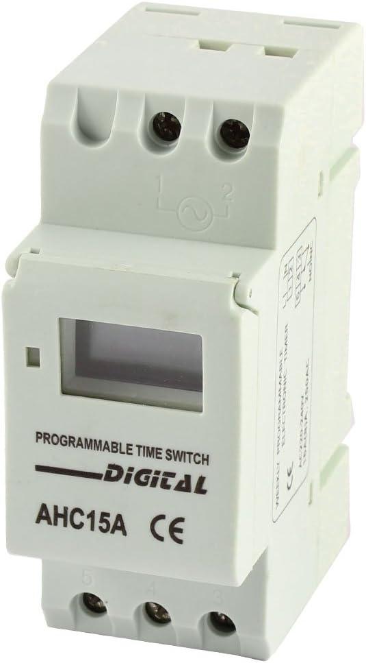 (X) Programming timer relay, weekly