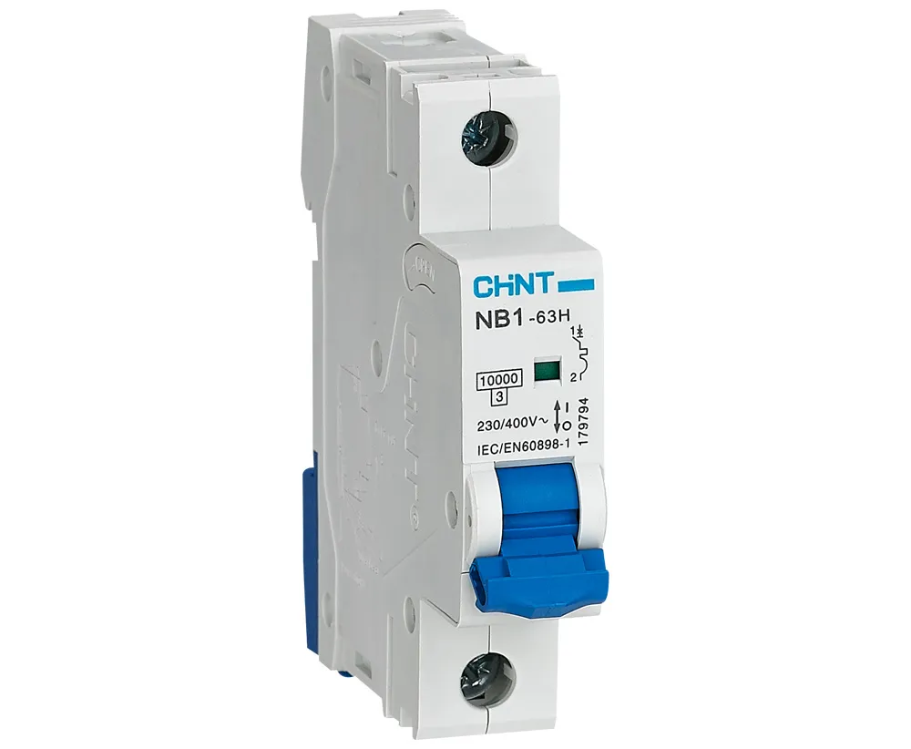 (X) NB1-63H 1P D6 10kA double busbar