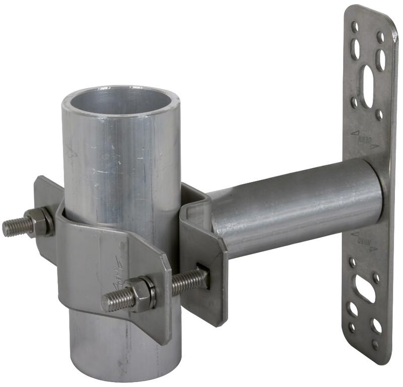Wall mounting bracket StSt f.