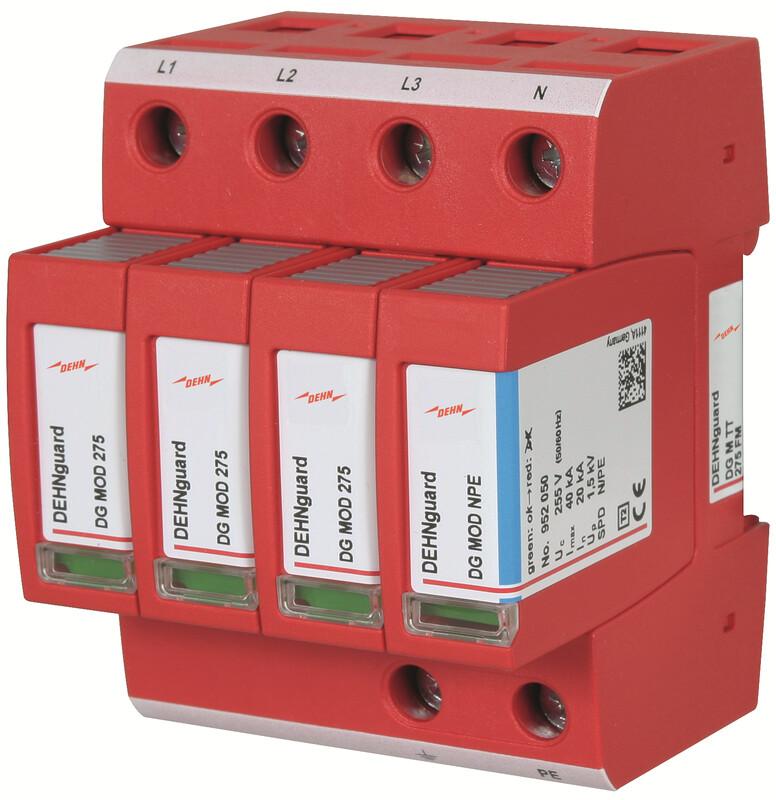 DEHNguard M surge arrester DG M TT 275 FM