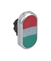 (A) Double-headed illum.push button,NO+N